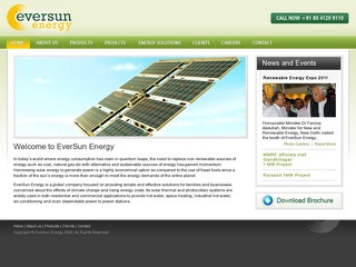 Solar PV and BOS products,design,Engineering,Integration services from Eversun Energy