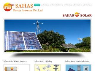 Solar Water heaters (FPC,ETC),lighting systems from Sahas Power,Bangalore