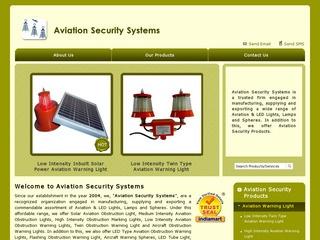low intensity solar powered aviation lights from Aviation Security Systems,Haryana