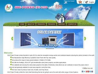 SSG Power Pvt Ltd.,