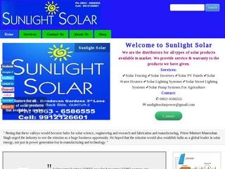 Sunlight Solar - Solar products distributors, Guntur, Andhra Pradesh